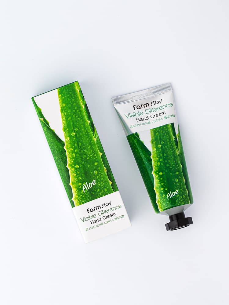 Farmstay – Visible Difference rankų kremas su Aloe